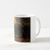 森林の火災（Laszlo Mednyanszky著） コーヒーマグカップ (正面右)