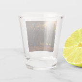 森林の火災（Laszlo Mednyanszky著） ショットグラス (裏面)