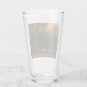 森林の火災（Laszlo Mednyanszky著） タンブラーグラス (裏面)