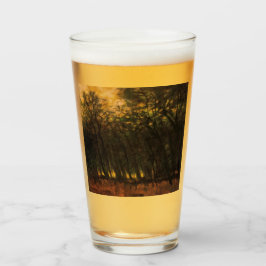 森林の火災（Laszlo Mednyanszky著） タンブラーグラス