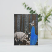 森林の王子そしてTomte (格言) ポストカード (スタンド正面)