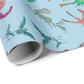 森林の生物 ラッピングペーパー (ロールコーナー)