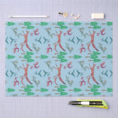 森林の生物 薄葉紙 (クラフト)