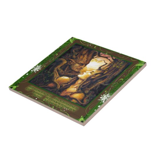 森林の精神 タイル (側面)