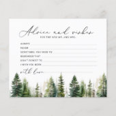 森林の素朴なアドバイスとウィッシュブライダルシャワー (正面)