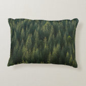森林の航空写真 アクセントクッション (裏面)