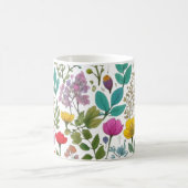 森林の花々 コーヒーマグカップ (中央)