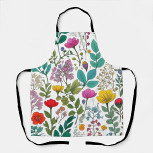 森林の花 エプロン