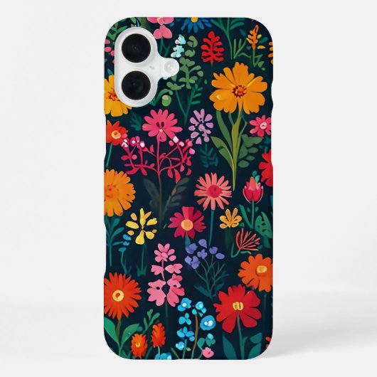 森林の花 iPhoneケース (裏面)