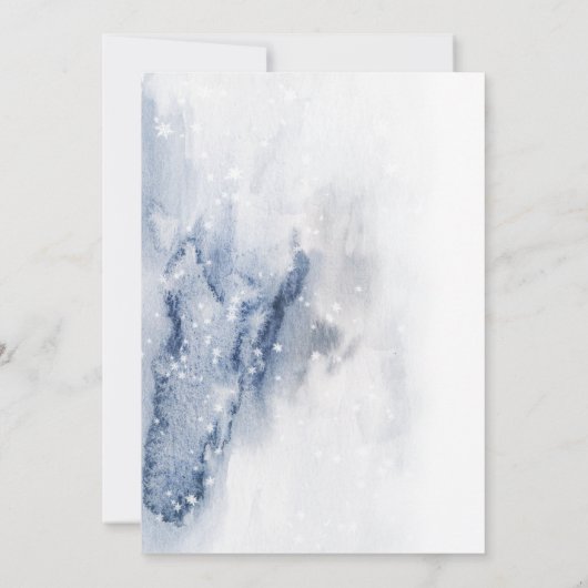 森林の雪の森の森の動物の木の天国自然 (裏面)