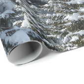 森林の雪 ラッピングペーパー (ロールコーナー)