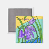 森林の青い鐘 マグネット (正面/裏面)