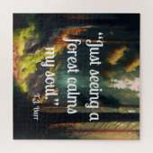 森林の風景 ジグソーパズル (横)