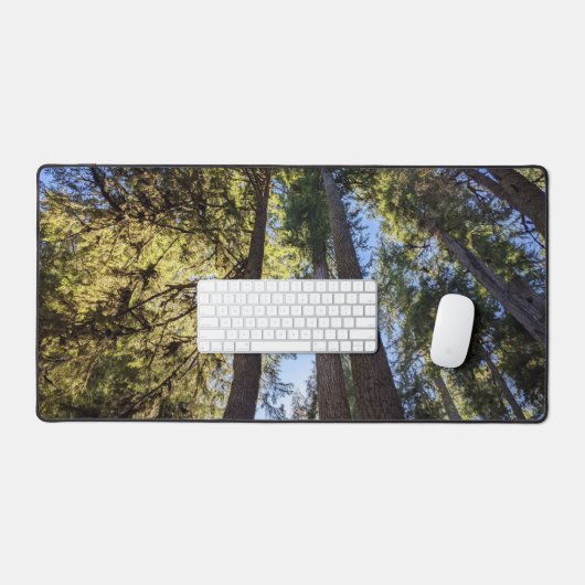 森林の風景 デスクマット (キーボード&マウス)