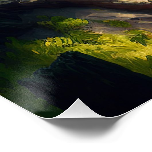 森林の風景 ポスター (コーナー)