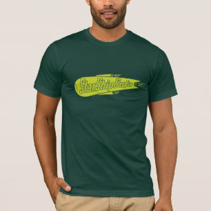 森林のStarShipSofaのライム Tシャツ