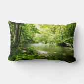 森林への深い ランバークッション (裏面)