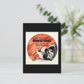 森林を征服する別の敵がヴィンテージ ポストカード (スタンド正面)