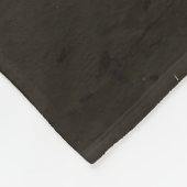 森林イラストレーションのアメリカヘラジカ フリースブランケット (角)