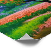 森林カラフルポスター ポスター (角)