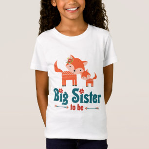 森林キツネがある姉 Tシャツ