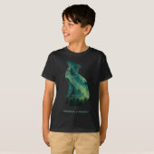 森林キツネ自然保全環境保護目標 Tシャツ (正面フル)