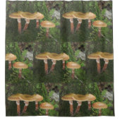 森林キノコ シャワーカーテン (正面)