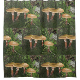 森林キノコ シャワーカーテン