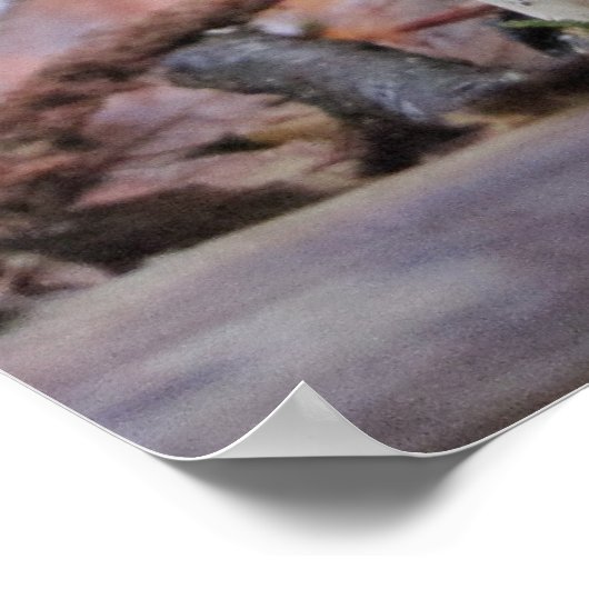 森林キノコ ポスター (角)