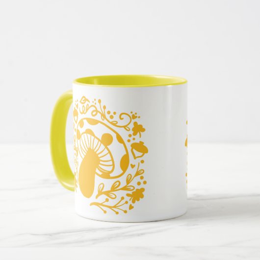 森林キノコ マグカップ (正面左)