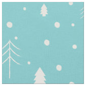 森林クリスマス ファブリック (クローズアップ)