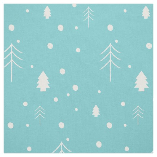 森林クリスマス ファブリック (見本)