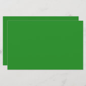 森林グリーンカスタマイズ可能紙シート (正面/裏面)