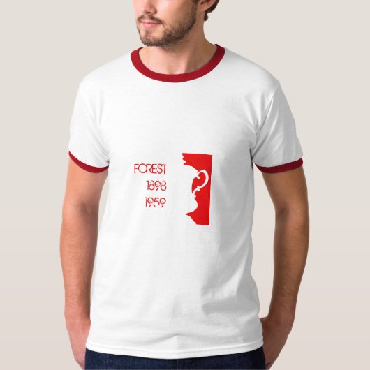 森林コップのワイシャツ Tシャツ (正面)