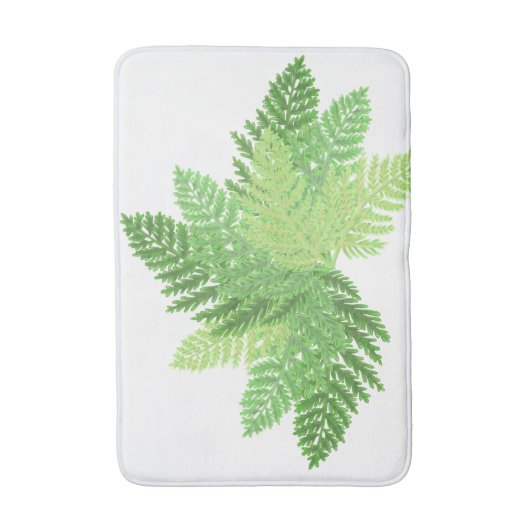 森林シダ バスマット (正面縦)