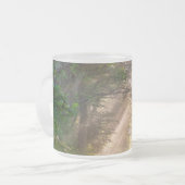 森林トレイル フロストグラスマグカップ (正面左)
