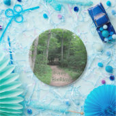 森林トレイル ペーパープレート (パーティー)