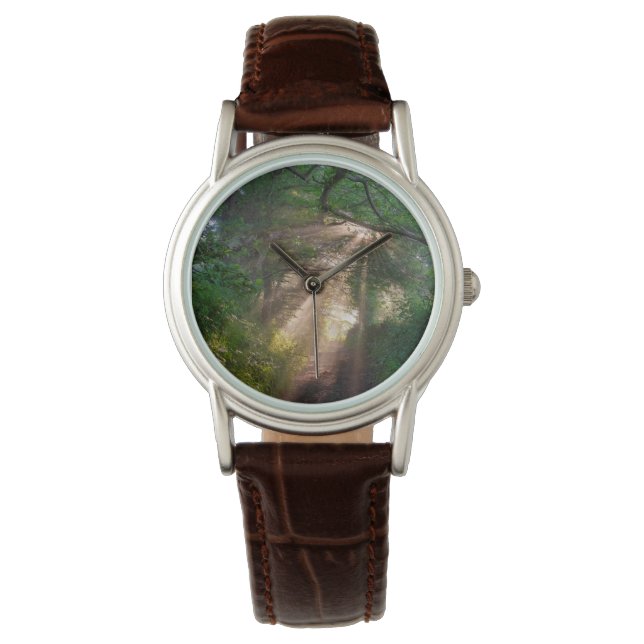 森林トレイル 腕時計 (正面)