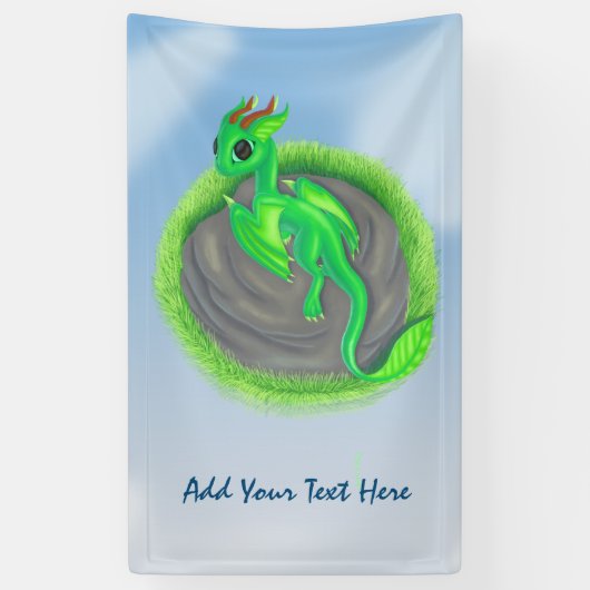 森林ドラゴン 横断幕 (縦)