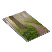 森林ノートに導く歩く道 ノートブック (右側)