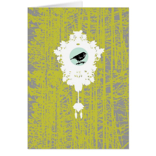 森林ハト時計 (正面)