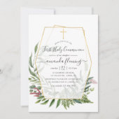 森林ハーバリウム幾何学最初の聖域 招待状 (正面)