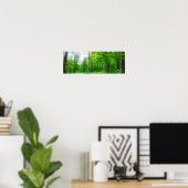 森林パノラマポスター ポスター (ホームオフィス)