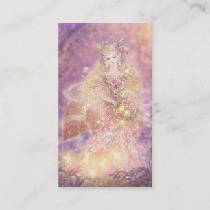 森林ファンタジーの芸術の名刺の女性 名刺