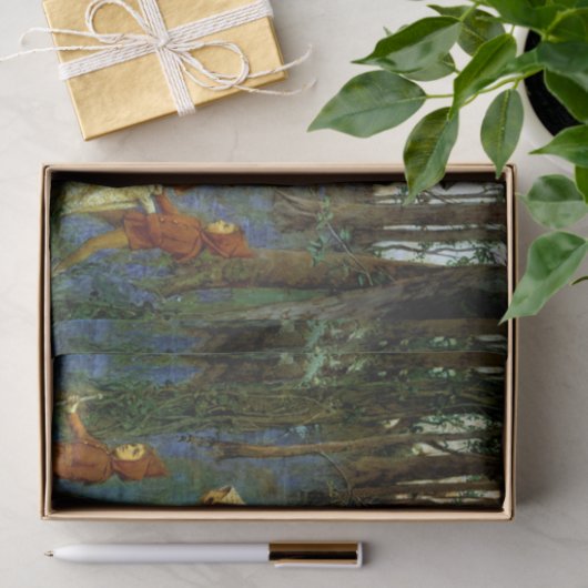 森林プリンセスの小びとの騎士おとぎ話のファンタジー 薄葉紙 (ギフト)