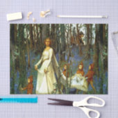 森林プリンセスの小びとの騎士おとぎ話のファンタジー 薄葉紙 (クラフト)