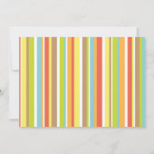 森林ベビーシャワーの招待状/森林招待 招待状 (裏面)