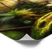 森林ポスター ポスター (角)