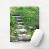 森林マウスパッドの階段 マウスパッド (マウス)