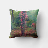 森林ムードのポスター クッション (裏面)